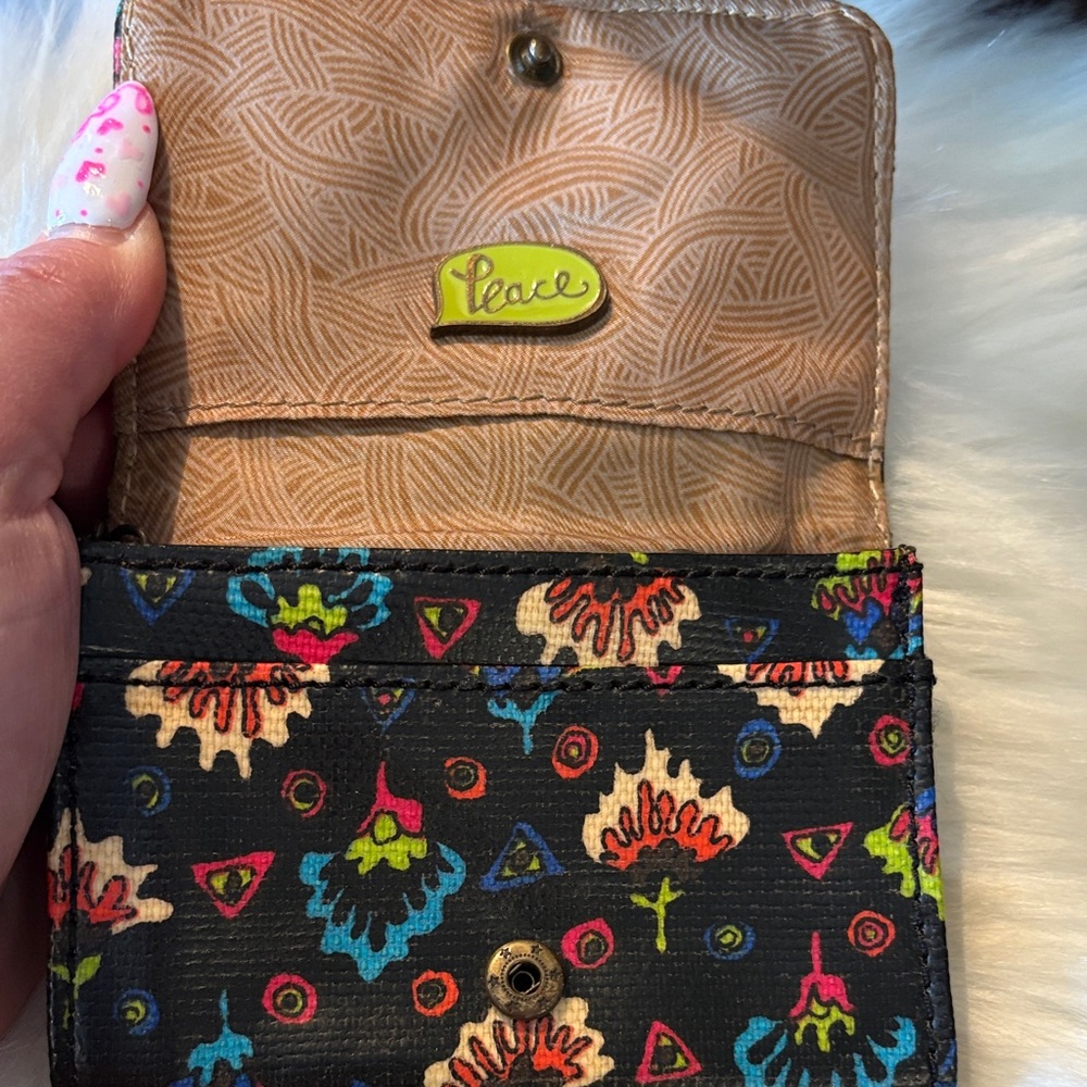 Sakroots Multicolor Patterned Keychain Wallet - image 4